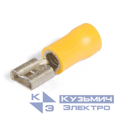 Разъем виброуст. плоский ВРПИ-М 6.0-(6.3) КВТ 59130