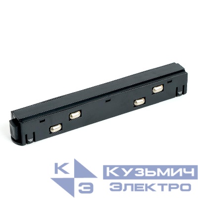 Соединитель-коннектор для низковольтного шинопровода черн. прямой LD3003 FERON 41973