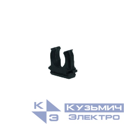 Держатель для труб (клипса) d16мм черн. Урал Пак АТ-30116-010
