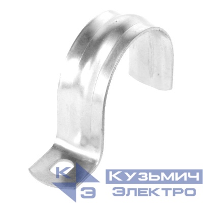 Скоба крепежная однолапковая СМО d10-11мм метал. (уп.100шт) Промрукав PR08.2530