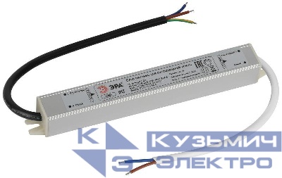 Блок питания для светодиодной ленты LP-LED 40Вт IP67 24В Slim Эра Б0061143