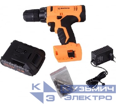 Дрель-шуруповерт аккумуляторная ДА-14.4Л-2 (2.0 А/ч) Вихрь 72/14/15