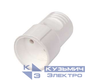 Розетка 16А IP20 250В без заземл. бел. Bylectrica Р16-391