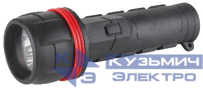 Фонарь R2D (3хLED 2хD резина блистр) ЭРА C0036217