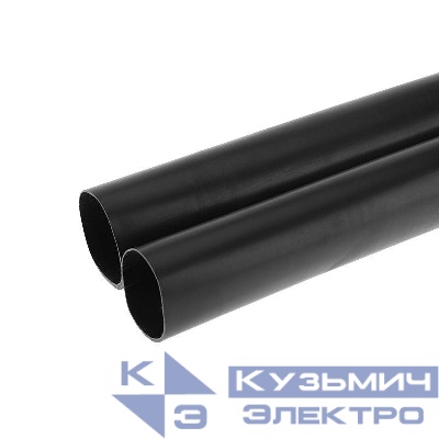 Трубка термоусадочная клеевая 70/12 (6:1) черн. 1м (уп.2шт) Rexant 23-0070