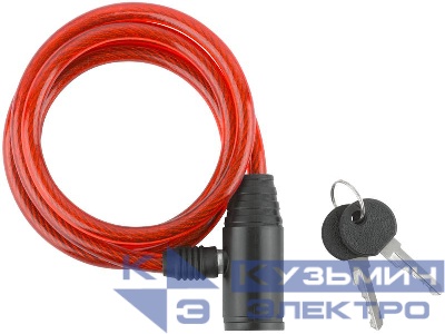 Замок тросовый 8х1200мм КУРС 67115