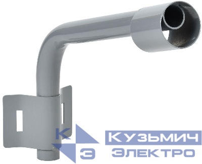 Кронштейн КР-1 d60 L350 монтаж. лента 1 хомут сер. IEK LT-DKU0D-CR-60-35-21-K03