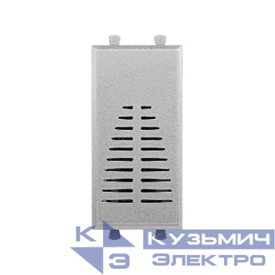 Звонок модульный 1мод. Avanti "Закаленная сталь" DKC 4404191