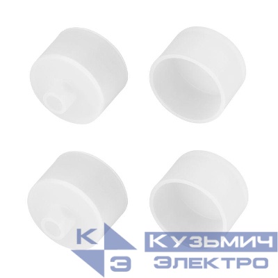Заглушка WPH-FLEX-D22-360deg WHITE с отверстием пластик (комплект) Arlight 045891
