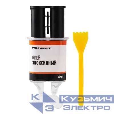 Клей эпоксидный шприц 6мл PROCONNECT 61-0919