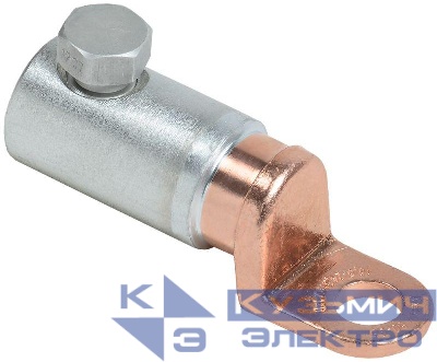 Наконечник механический медно-алюм. АММН 50-95 до 1кВ со срывными болтами IEK UZA-28-S50-S95-21