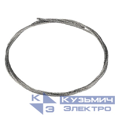 Трос стальной 3мм DIN 3055 (уп.200м) EKF ts-3