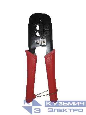 N-568 Инструмент для обжима (кримпер) 8p8c(RJ-45), 6p6c(RJ-12), 6p4c(RJ-11), 6p2c, NETKO Optima