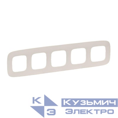 Рамка 5-м Valena Allure универсальная сл. кость Leg 754315