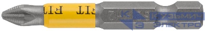 Бита кованая сталь S2 односторон. 50мм PH2 Профи (блист.10шт) FIT 57525