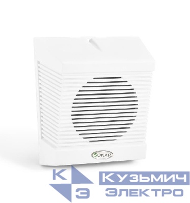 Громкоговоритель трансляционный настенный SW-06-03 6 /3/1.5Вт 100В 150Гц 92±3дБ 193х175х85мм 0.62кг ABS-пластик звуков. давл. 100±2дБ винтов. клеммы до 2х1.5мм SONAR Rbz-361110