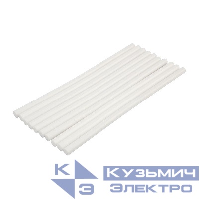 Стержень клеевой d11мм L270мм бел. (уп.10шт) Rexant 09-1277