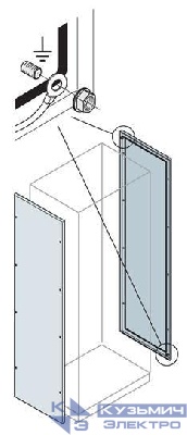 Панель боковая 1800х500мм (уп.2шт) ABB EL1850K