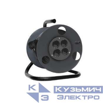 Удлинитель на катушке 4х20м с заземл. 10А IP20 2.2кВт Союз 481S-3402