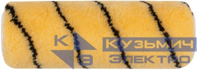 Ролик полиакриловый с черной полоской диам. 40/61мм ворс 10.4мм 180мм беж. FIT 01858