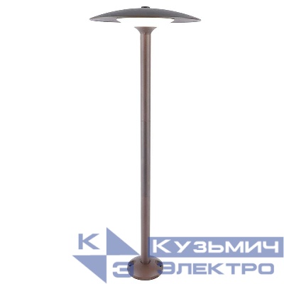 Светильник светодиодный DH704 6Вт 4000К 280лм уличный корич. FERON 51981