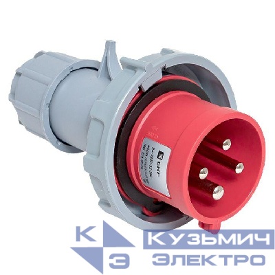 Вилка переносная 0242 3P+PE 32А 380В IP67 PROxima EKF ps-0242-32-380
