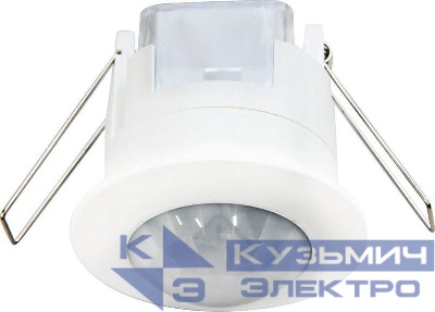 Датчик движения и освещенности 230В 1200Вт 6м 360град. бел. SEN86 FERON 22061