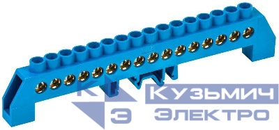 Шина нулевая в комб. DIN-изол. "Стойка" ШНИ-8х12-16-КС-С IEK YNN10-812-16DP-K07