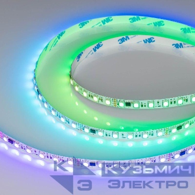 Лента светодиодная DMX-B72-10mm 24V RGB-PX6 16Вт/м IP20 5060 бегущий огонь (уп.5м) Arlight 037869