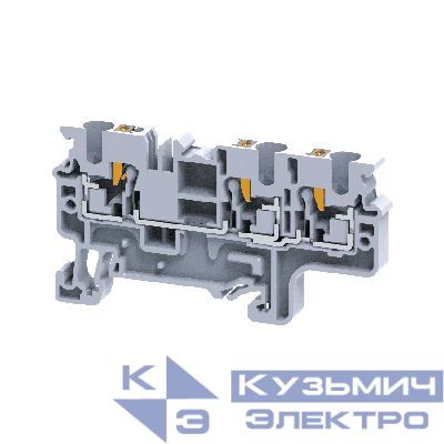 Клемма с 3-мя контактами push-in OptiClip СP-4-TRIPLET-I сер. КЭАЗ 331848