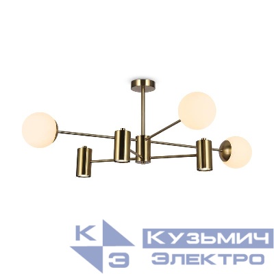 Светильник Starshine 60 20Вт E27;GU10х3 IP20 потолочн. Freya FR5325CL-03BS