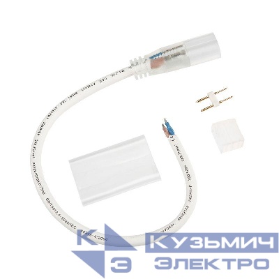 Коннектор с проводом для одностороннего неона 8х16мм Neon-Night 134-050