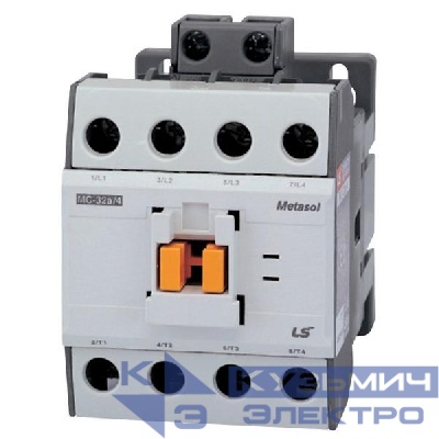 Контактор Metasol MC-32a/4P 4п кат. 220В AC Screw LS Electric 1336018800