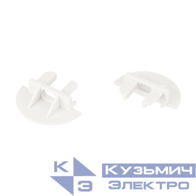 Заглушка для MIC-FS белая с отверстием пластик Arlight 040731