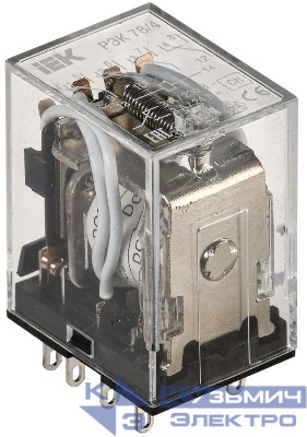 Реле РЭК 78-4 3А 24В DC IEK RRP20-4-03-024D