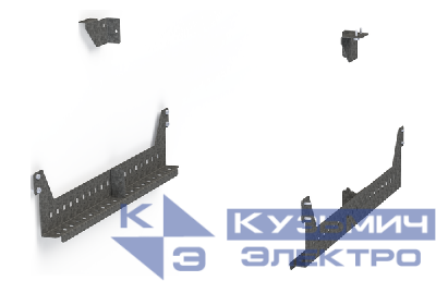 Комплект для установки монтажной платы в каркас глубиной 400 AleSta EKF AleSta-AMPF400