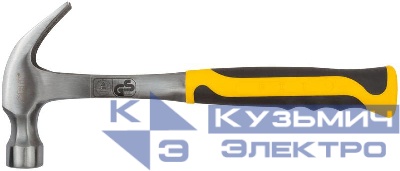 Молоток-гвоздодер Профи 30мм 570г цельнометал. FIT 44790