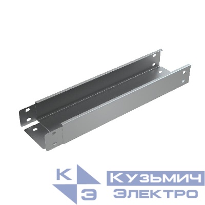 Лоток листовой неперфорированный 200х50 L3000 сталь 1мм "Быстрый монтаж" LN50-200-1.0-3000 КМ LO0324