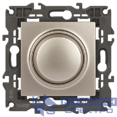 Светорегулятор поворотно-нажимной 400ВА 230В 14-4101-04 Elegance шампань ЭРА Б0034342