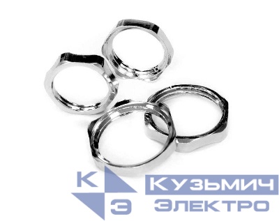 Гайка установочная плоская заземляющая Г32Л-М32х1.5 ГОФРОМАТИК zeta33333