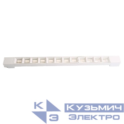 Светильник светодиодный трековый AL230 LensFold 30Вт 4000К 2700лм 60град. на шинопровод бел. FERON 51861