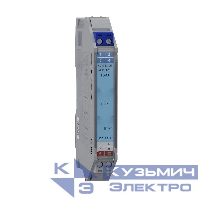 Барьер искрозащиты разделительный преобразователь выходных аналоговых сигналов АВИС12-IDS-I-I-N СТЭЗ 65012212