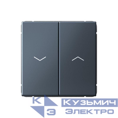 Выключатель для жалюзи 2-кл. ArtGallery 2х (сх. 4) 10А быстрозажим. клем. механизм грифель SE GAL000719S