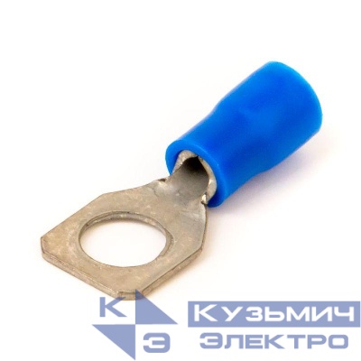 Наконечник кольц. изол. 1.5-2.5кв.мм отв. d6.2мм син. (уп.100шт) DKC 2B6P