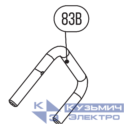 Запчасть №83B для HGSR. Подвесной крюк