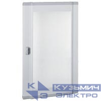 Дверь для шкафов XL3 160 (выгн. стекло) H=600мм Leg 020263