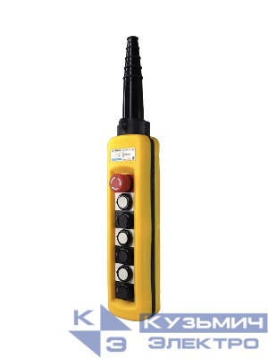 Кнопка "БЛОКИРОВКА" ПКТ-60Б У2 с фиксацией вверх; вниз; влево; вправо; вперед; назад 6NO IP65 красн. Электротехник ET011044