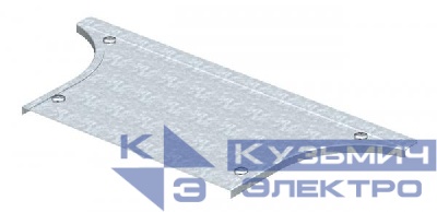 Крышка на ответвитель T-образ. горизонт. осн. 400 DFAA 400 FS OBO 7128487