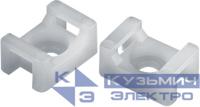 Площадка монтажная под винт 22х16 NFP-22x16-100-WH бел. (уп.100шт) NAVIGATOR 95706