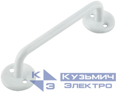 Ручка скоба 100мм бел. 66812